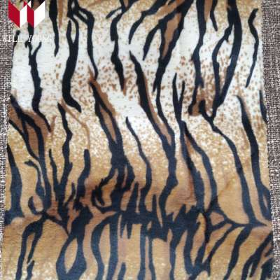 Animal Printed Velboa Fabric