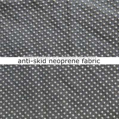 skid resistance neoprene antislip dispensing slip anti-skid ballistic neoprene fabric coated nylon fabric 3mm 2mm