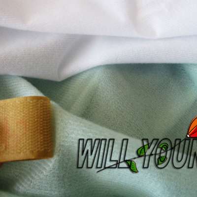 high quality vellutino fabric polyester warp-knitted brushed fabric 60gsm velcrability