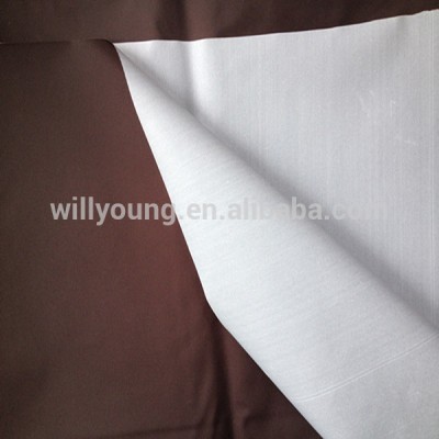 190t milky coated polyester taffeta fabric